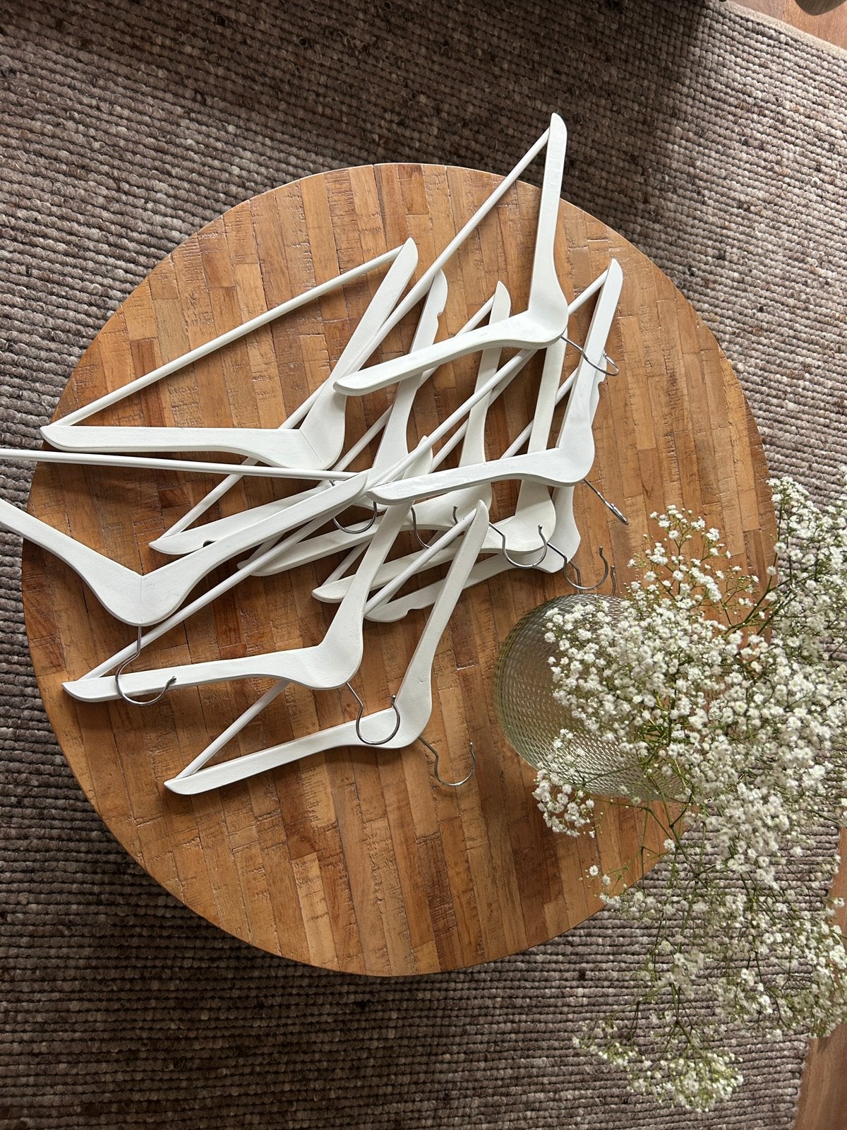 Ikea houten kledinghangers, Kleding | Dames, Kledinghangers, Ophalen, Zo goed als nieuw, Hout