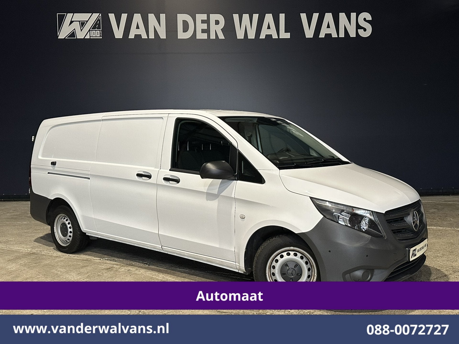 Mercedes-Benz Vito 116 CDI 164pk 9G-Tronic Automaat L3H1 Eur, Auto's, Automaat, Dealer onderhouden, Gebruikt, 4 cilinders