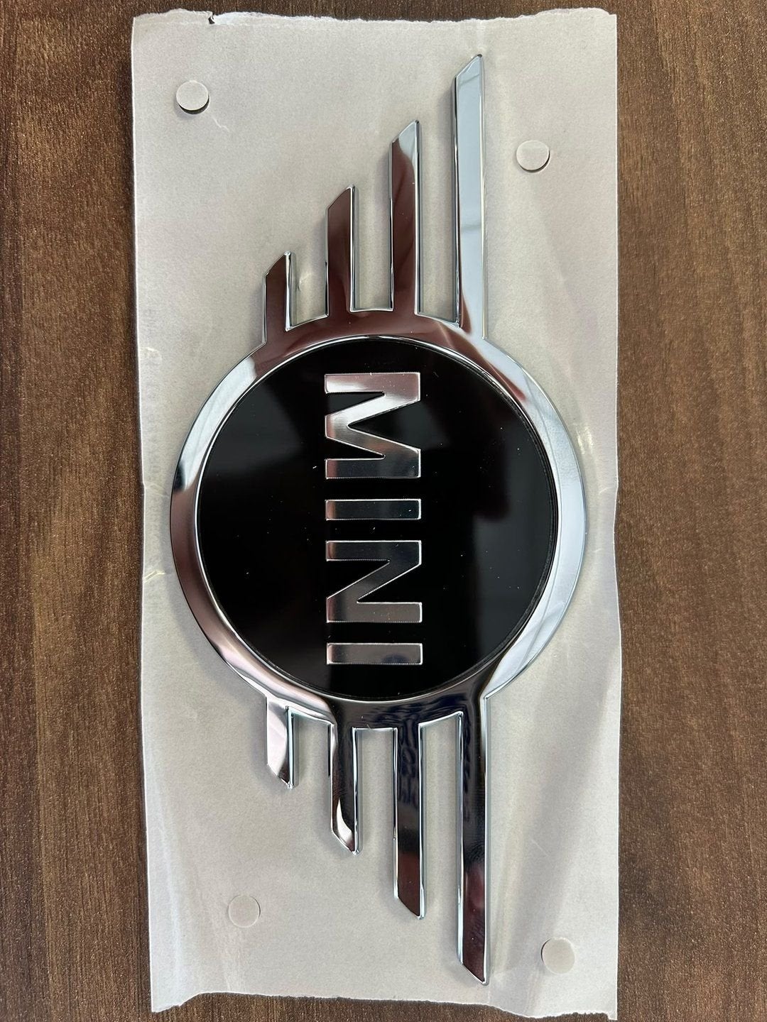 MINI logo embleem voorzijde, -, Nieuw, Ophalen of Verzenden, -