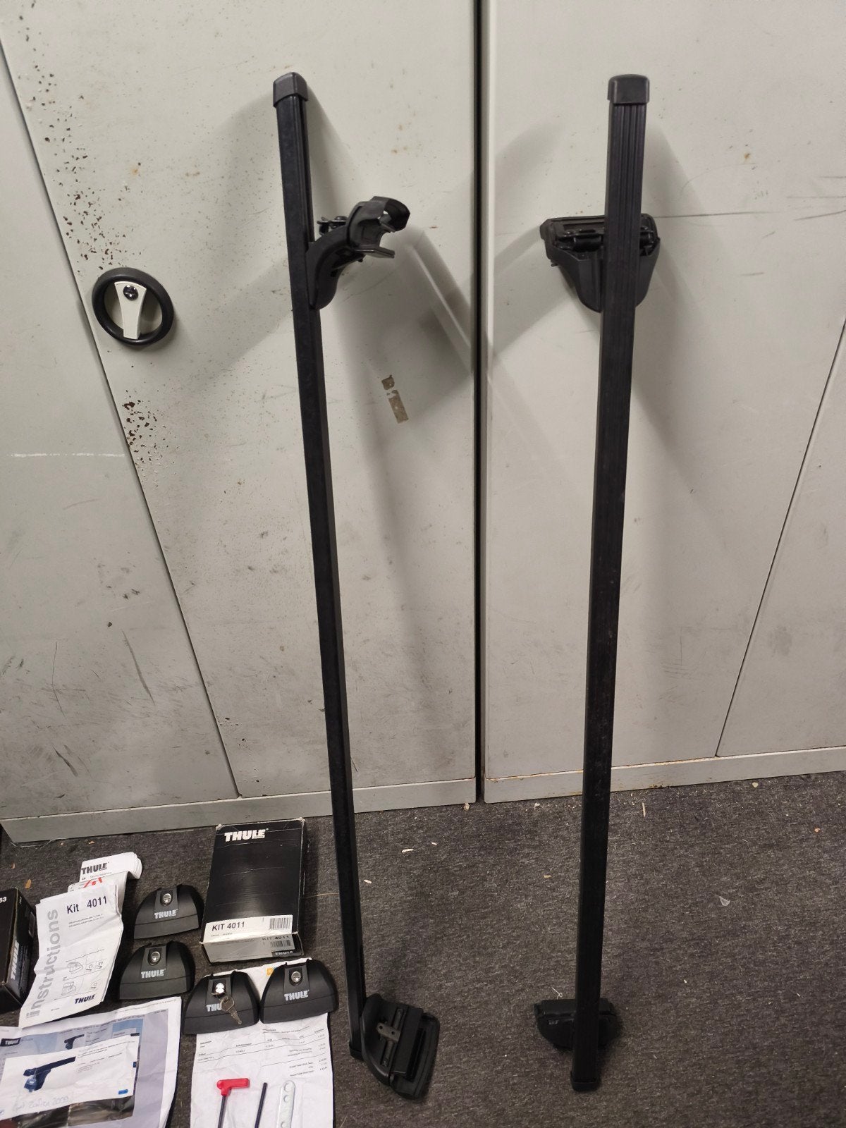 Thule dakdragerset 753 4011 Opel Zafira 2003, Auto diversen, Dakdragers, Ophalen, Gebruikt