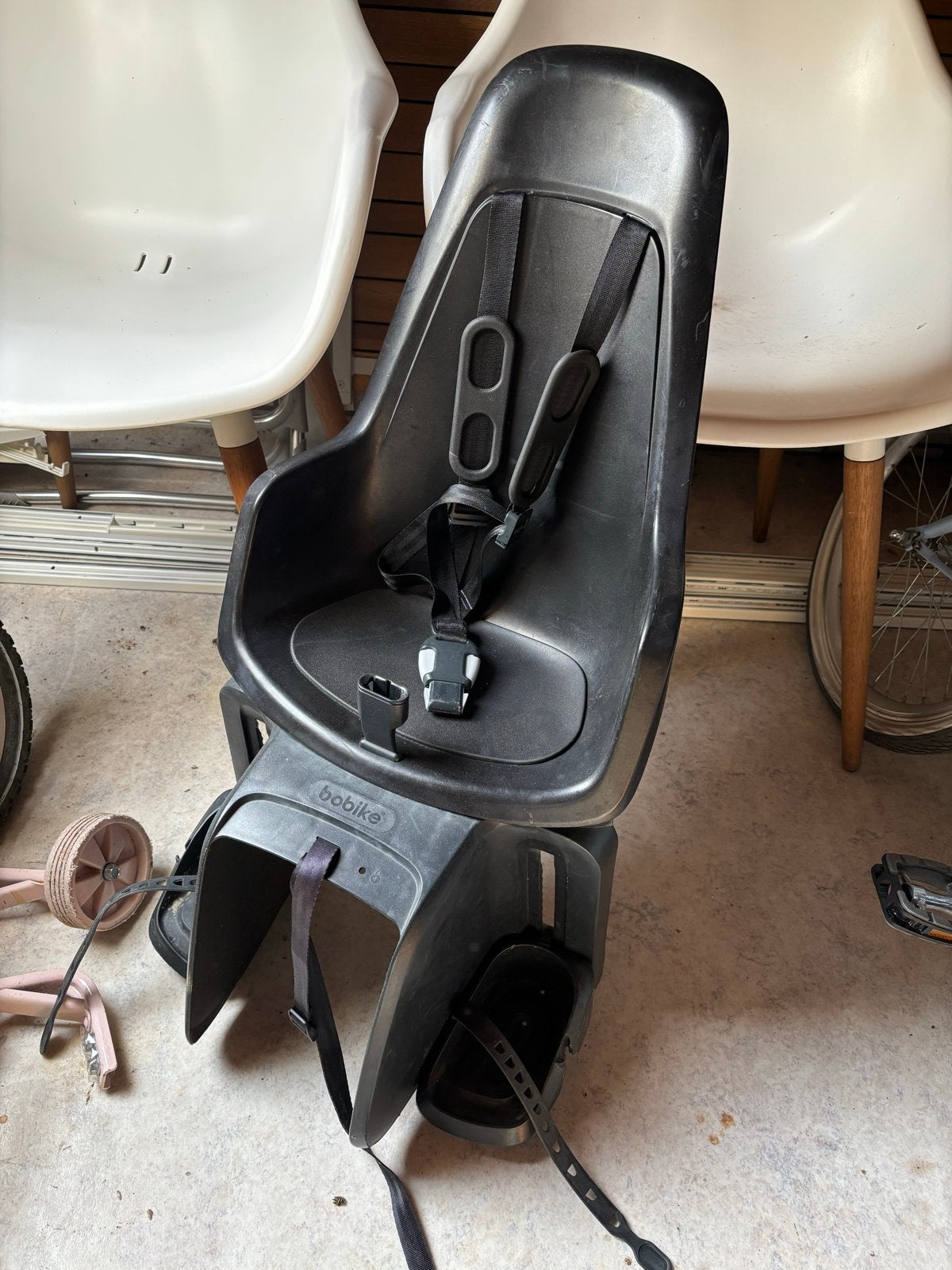 Bobike Maxi One kinderzitje achterdrager, Fietsen en Brommers, Ophalen, Achterzitje, 9 t/m 18 kg, Gebruikt