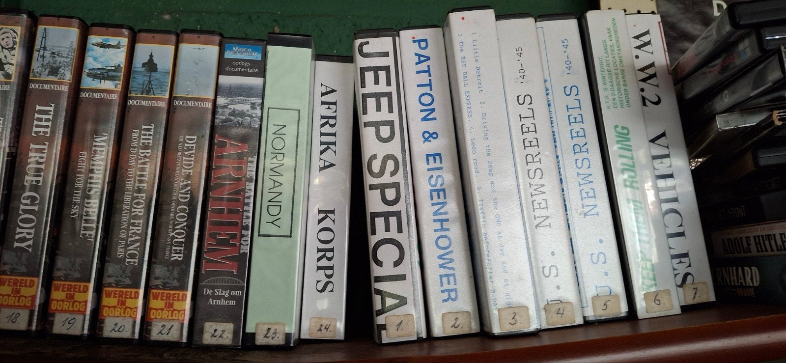 Partij VHS videobanden  over WO 2 (gratis), Ophalen, Amerika