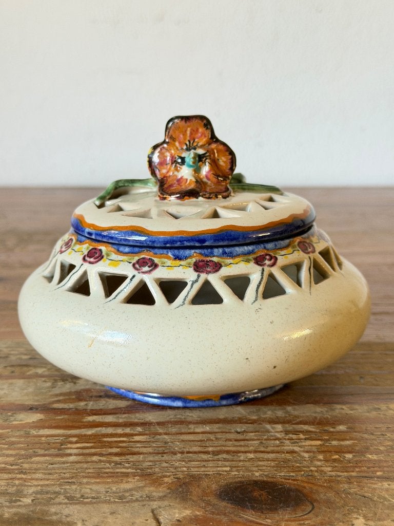 Dekselschaal - Zenith Gouda potpourripot met deksel, Ophalen of Verzenden