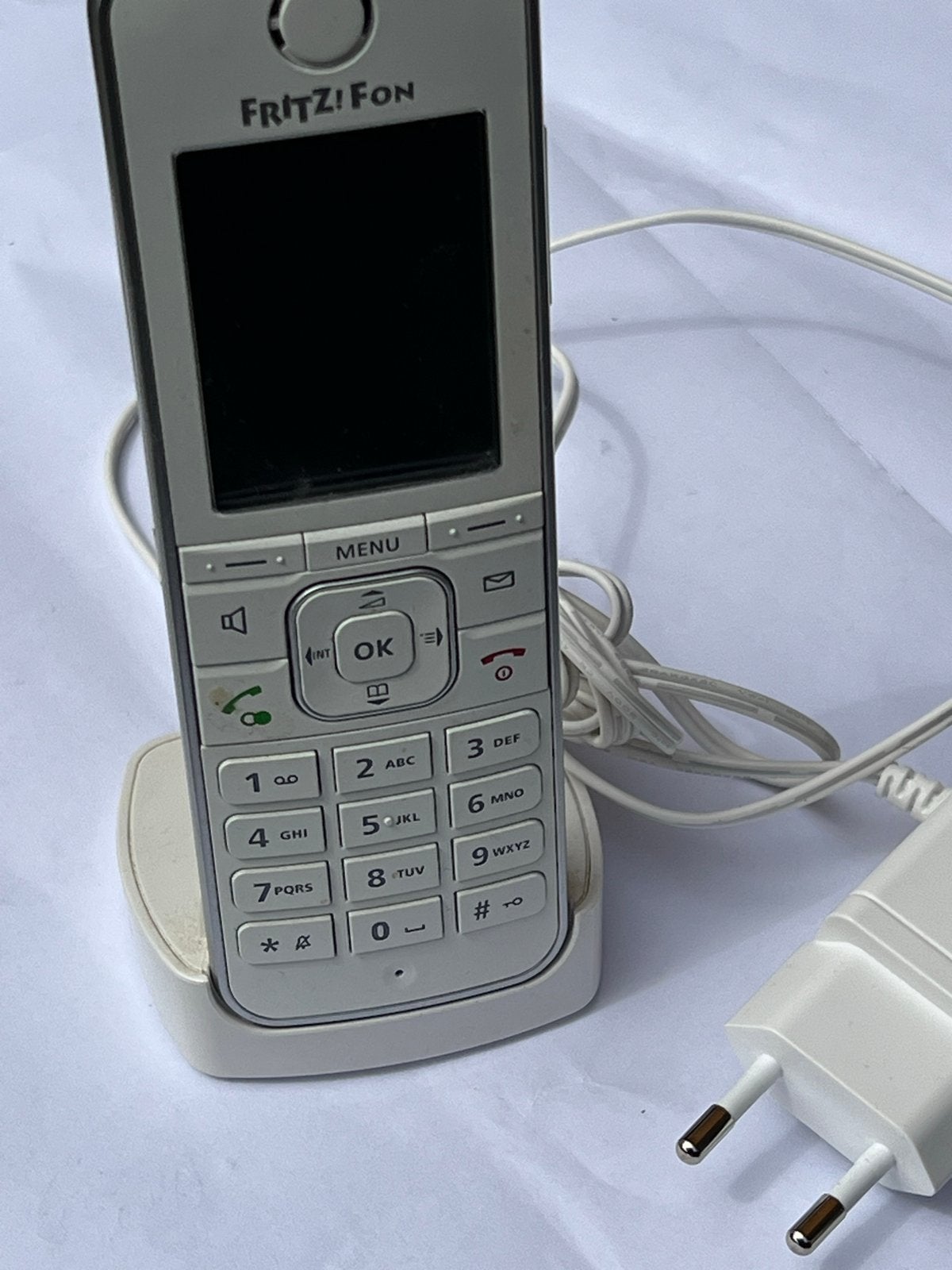 AVM FRITZ!Fon C6 DECT-telefoon wit - HD-telefonie, Ophalen of Verzenden, Gebruikt, 1 handset