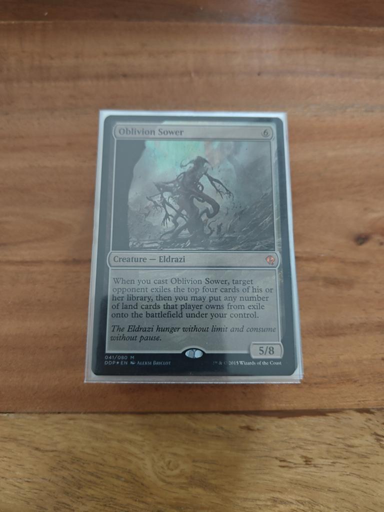 Eldrazi duel deck, Hobby en Vrije tijd, Verzamelkaartspellen | Magic the Gathering, Zo goed als nieuw, Speeldeck, Ophalen of Verzenden