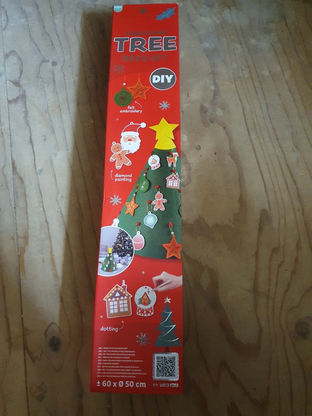 DIY Kerstboom Decoratie Set - Vilt, Ophalen, Textiel, Nieuw, Meerkleurig