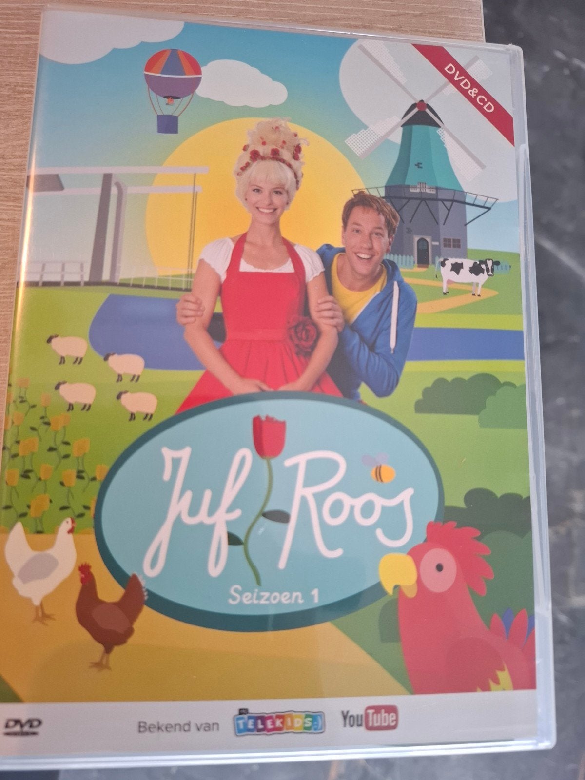 juf roos seizoen 1, Vanaf 12 jaar, Ophalen of Verzenden, Zo goed als nieuw