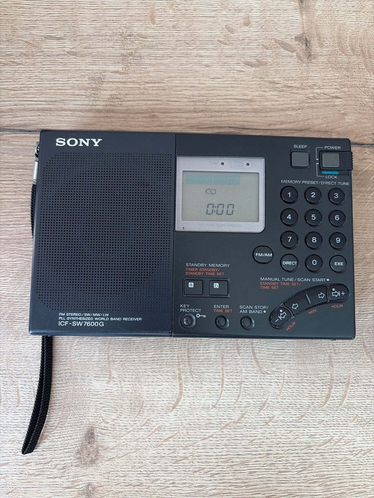 Sony ICF-SW7600G Wereldontvanger, Ophalen of Verzenden, Gebruikt, Wereldontvanger