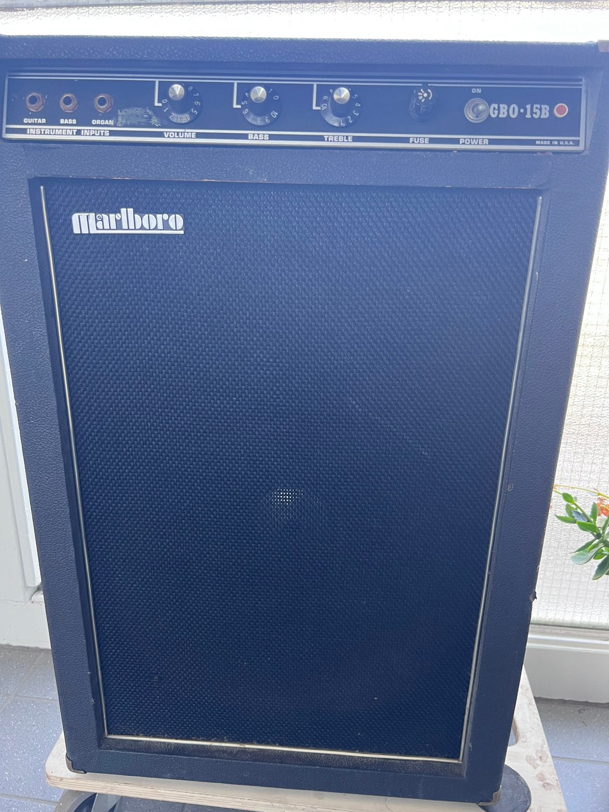 GBO15B Marlboro versterker, Ophalen, Gebruikt, 100 watt of meer
