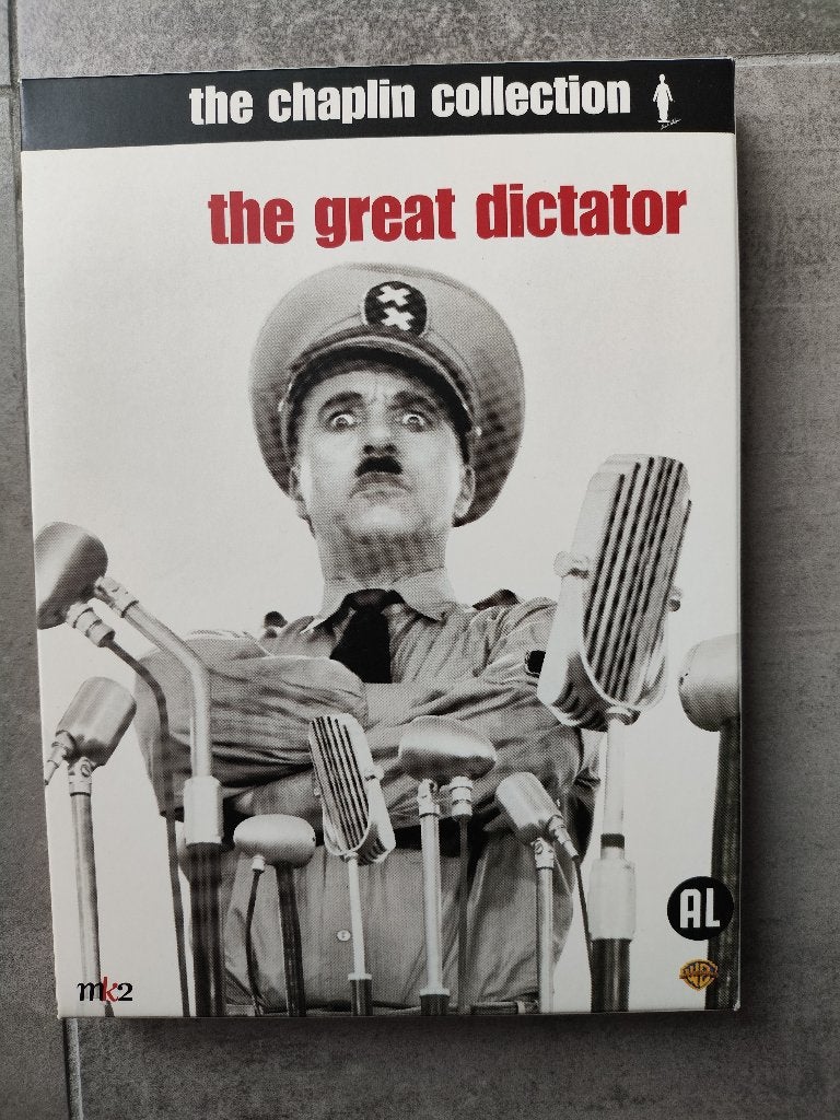 The Chaplin Collection The great Dictator in nette staat, Cd's en Dvd's, Alle leeftijden, Ophalen of Verzenden, Zo goed als nieuw