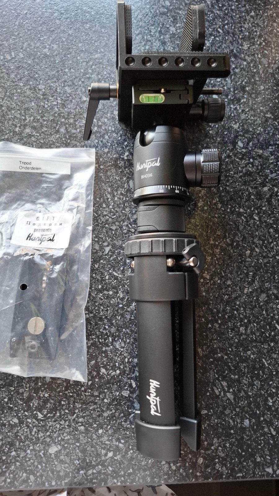 Tripod Huntpal geweersteunklem, Sport en Fitness, Ophalen, Zo goed als nieuw