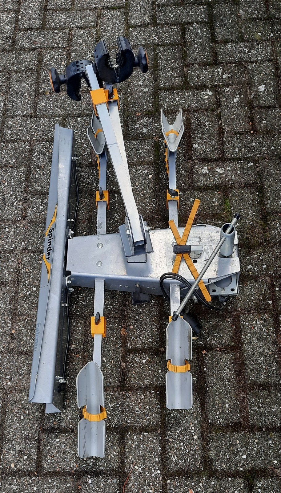 Spinder Falcon RC-2-F Trekhaak Fietsendrager, Ophalen, 2 fietsen, Zo goed als nieuw, Trekhaakdrager