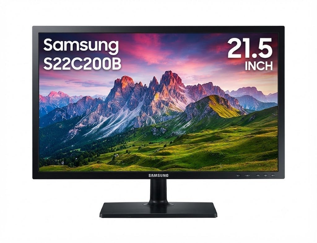 Samsung S22C200B – 21,5 inch Full HD LED monitor, Nieuw, Full HD, Ophalen of Verzenden, VGA