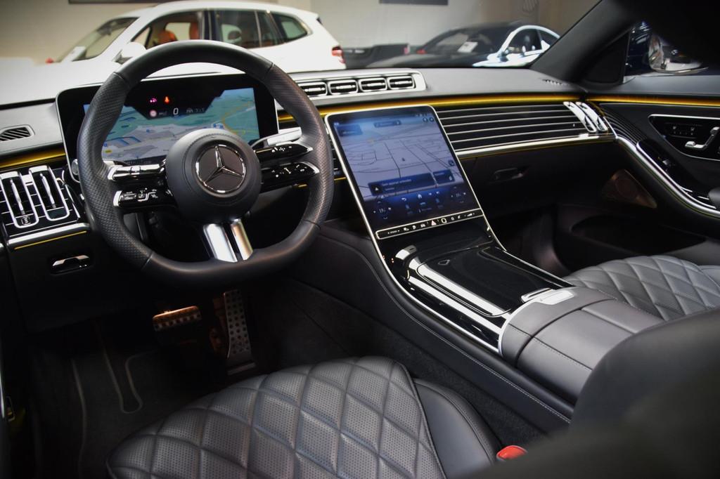 Mercedes-Benz S-klasse 580 e 4MATIC Lang AMG Line Panoramada, Gebruikt, 367 pk, Bedrijf, Vierwielaandrijving