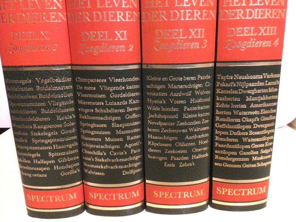 Grzimek encyclopedie “Het leven der dieren”, Boeken, Complete serie, Grzimek, Dieren, Ophalen