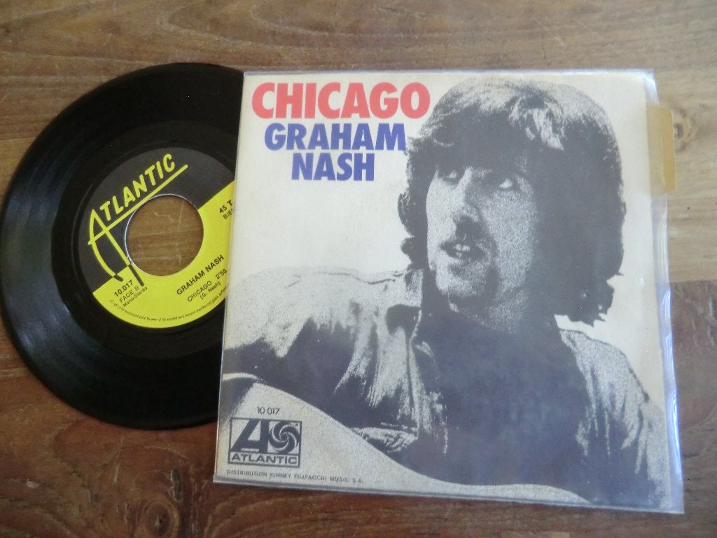graham nash     chicago, Verzenden, Zo goed als nieuw, 7 inch, Pop