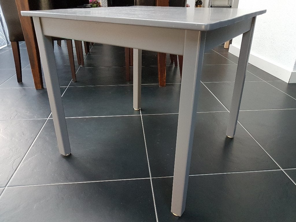 Bijzettafel sidetable van IKEA van echt hout, Gebruikt, 50 tot 100 cm, Ophalen of Verzenden, Grenenhout