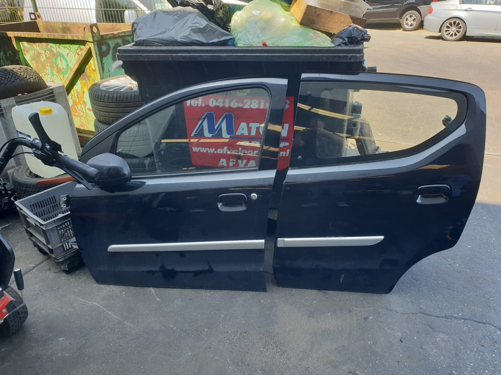 NISSAN PIXO PORTIEREN LV+LA   BJ 2009 TOT 2013, Gebruikt, -, Deur, -