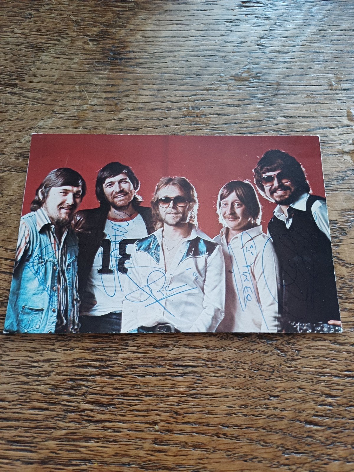 Ansichtkaart Nederlandse popgroep The Cats, Ophalen of Verzenden, Zo goed als nieuw, Foto of Kaart