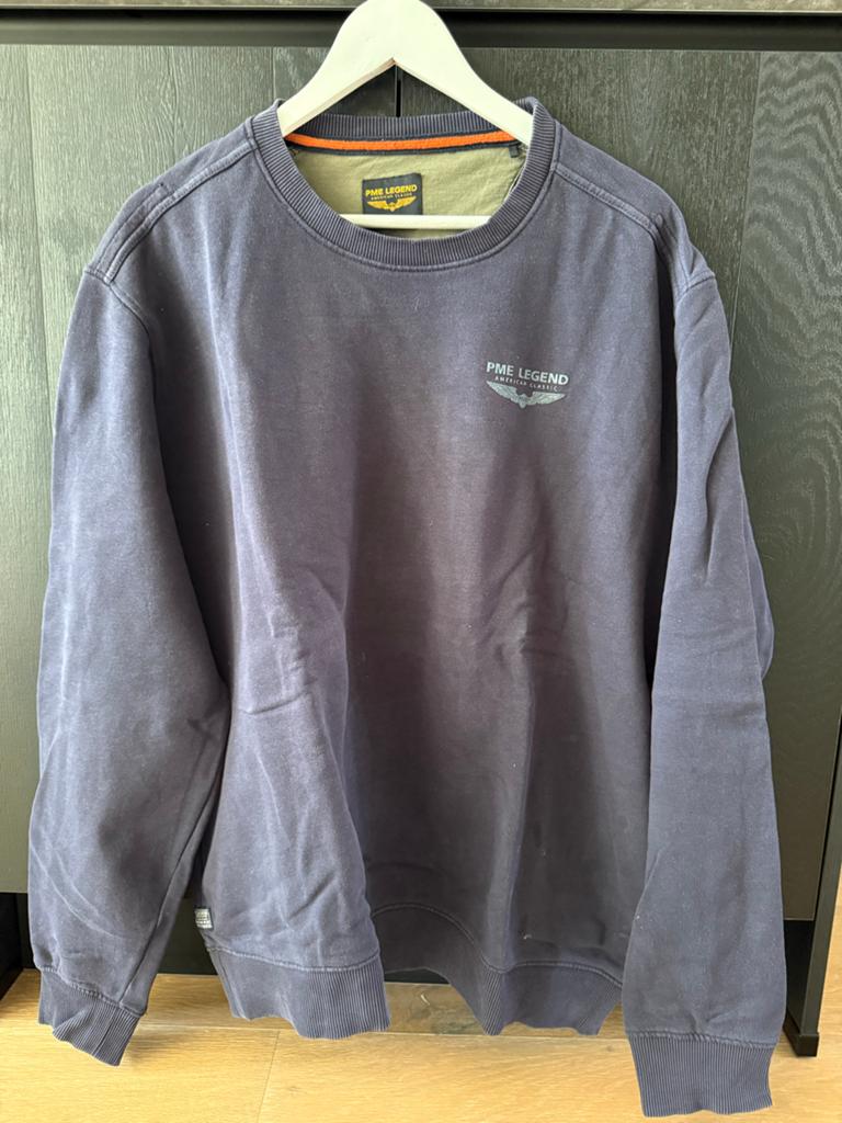 PME Legend American Classic Sweater - Maat XXL, Kleding | Heren, Ophalen of Verzenden, Zo goed als nieuw, Overige maten, Blauw