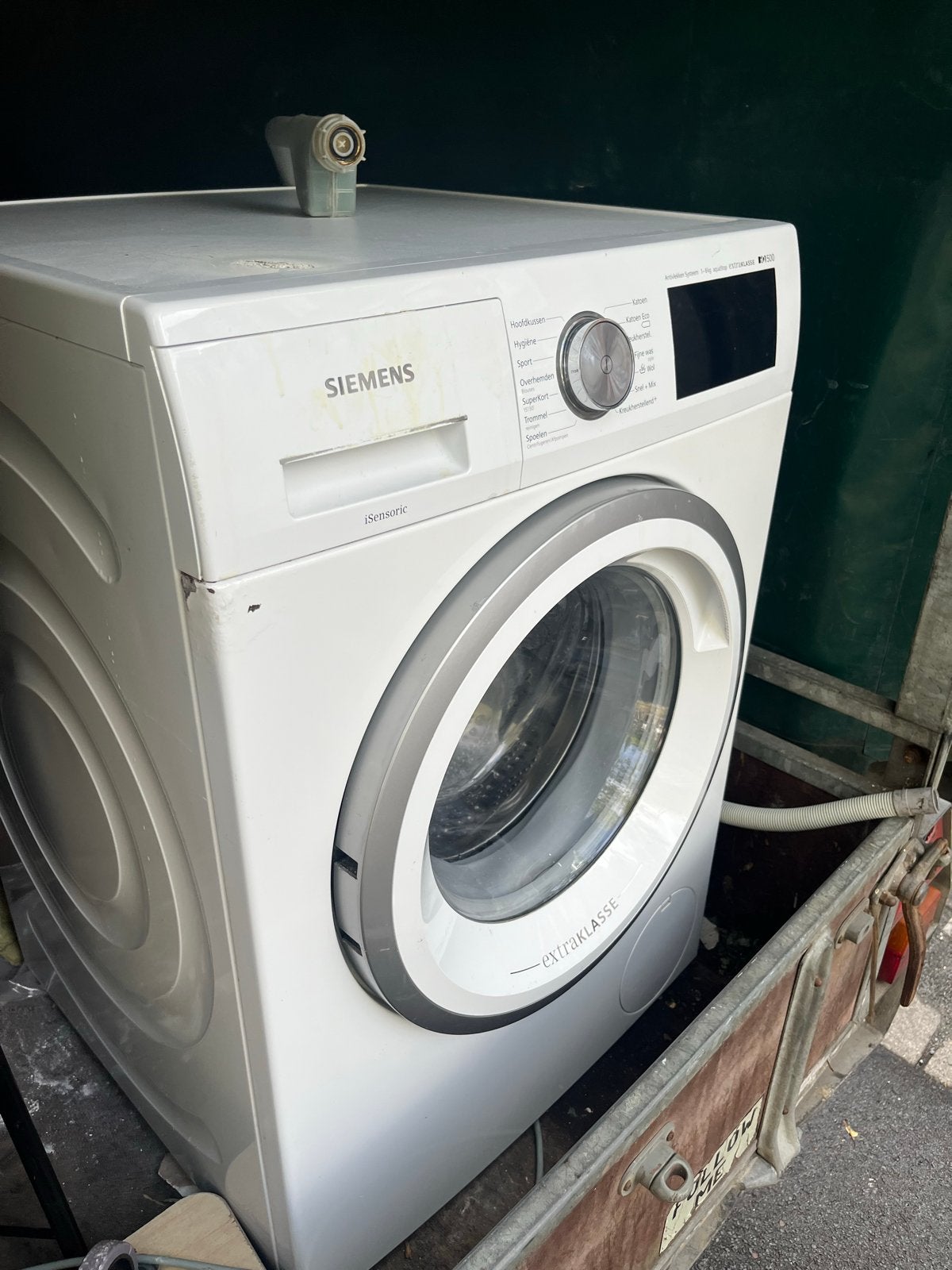 Siemens iSensoric extraKlasse Wasmachine, 1200 tot 1600 toeren, Gebruikt, 8 tot 10 kg, Ophalen of Verzenden