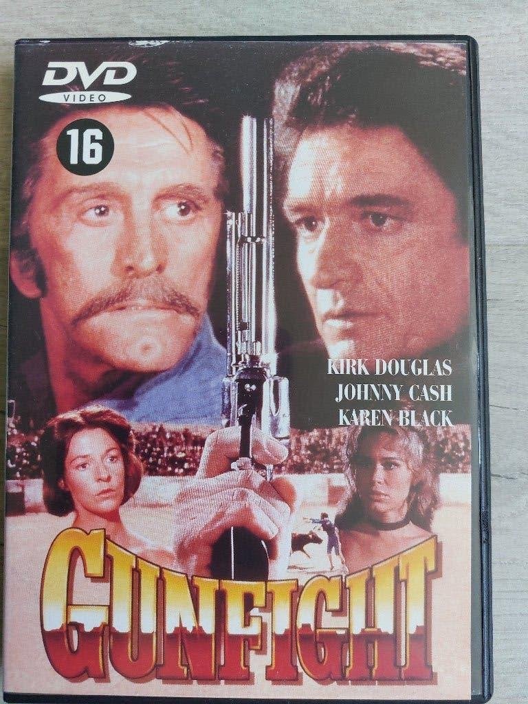 DVD Gunfight (1971) Johnny Cash, Kirk Douglas, Ophalen, Vanaf 16 jaar, Nederlands, Zo goed als nieuw