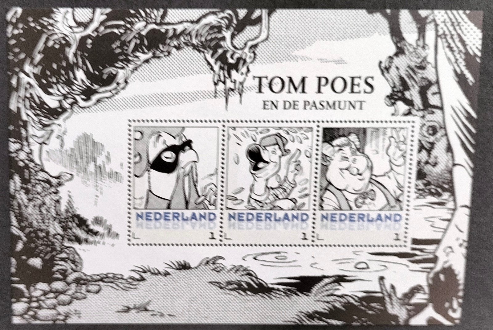 Persoonlijke Postzegels Vel Tom Poes - Pasmunt - Postfris., Verzenden, Postfris