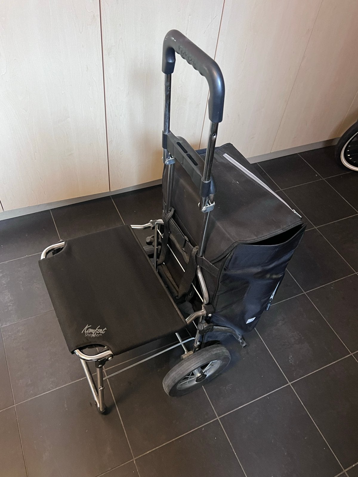 Boodschappentrolley voor senioren, Ophalen, Zo goed als nieuw, 30 cm of meer