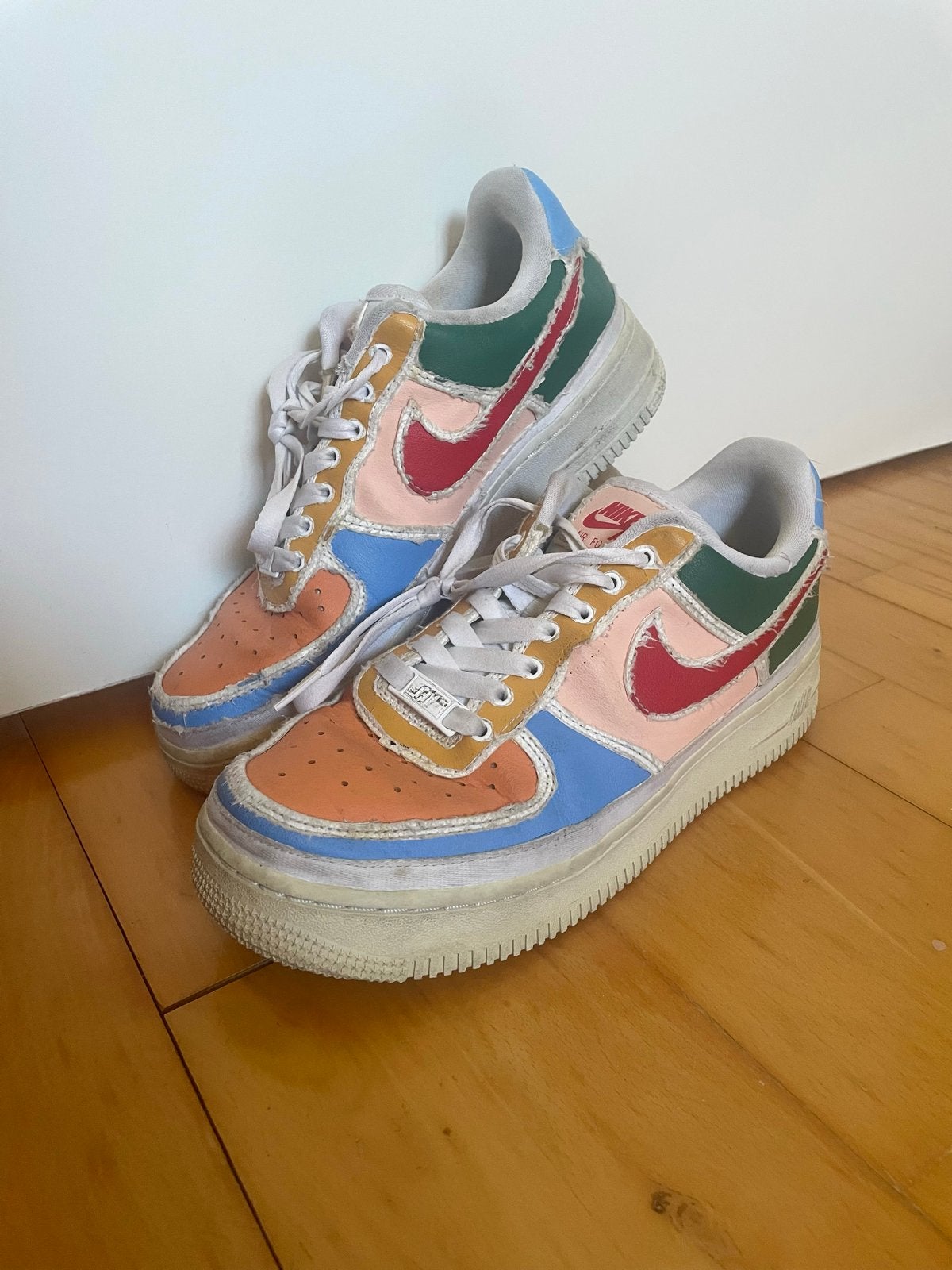 Nike Air Force 1 Low 'Tear Away' sneakers, maat 38.5, Overige kleuren, Ophalen of Verzenden, Sneakers of Gympen, Gedragen