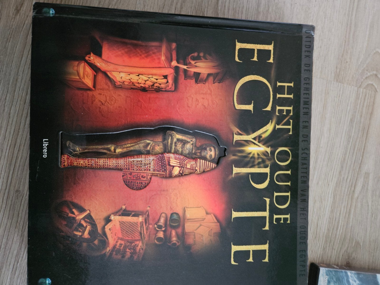 Het Oude Egypte - Pop-up boek met 3D-reis door de tijd, 20e eeuw of later, Afrika, Ophalen of Verzenden, Zo goed als nieuw