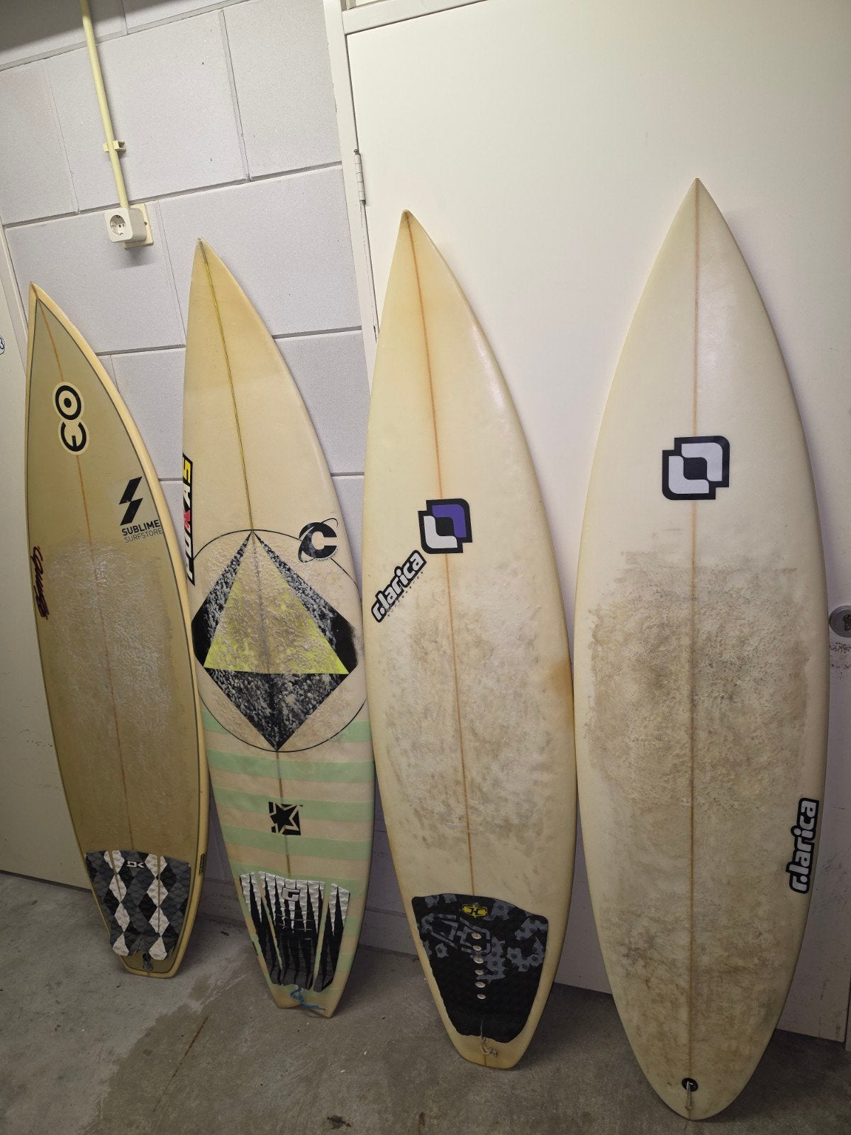 Diverse surfboards: Shortboard - Gebruikt, Ophalen, Gebruikt, Met vinnen, Shortboard