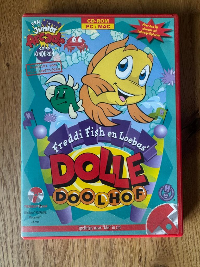 Freddi fish, 1 speler, Zo goed als nieuw, Vanaf 3 jaar, Ophalen