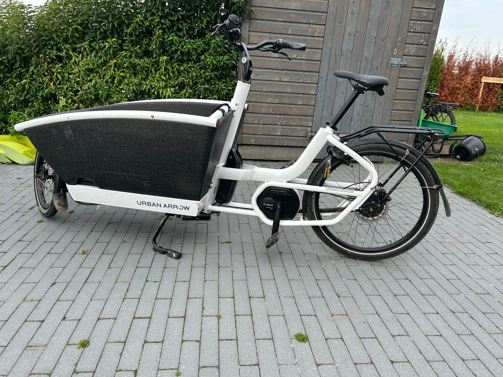 Urban Arrow Bakfiets - Goed onderhouden met extra's, Gebruikt, 3 kinderen, Elektrisch, Schijfrem