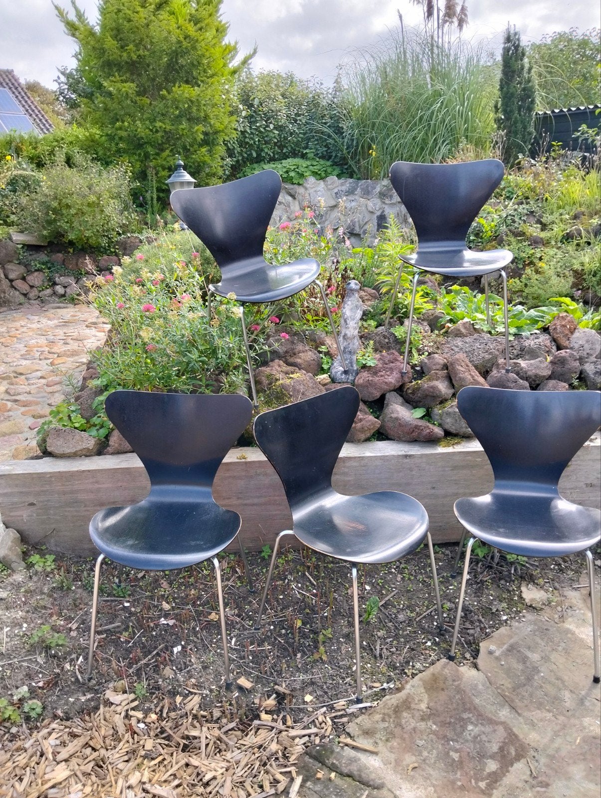 Vlinderstoel Serie 7 model 3107 Arne Jacobsen Fritz Hansen, Ophalen
