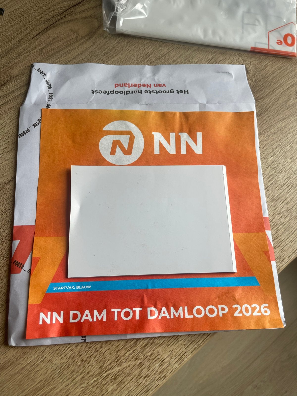 Startbewijs Dam tot Dam, Eén persoon