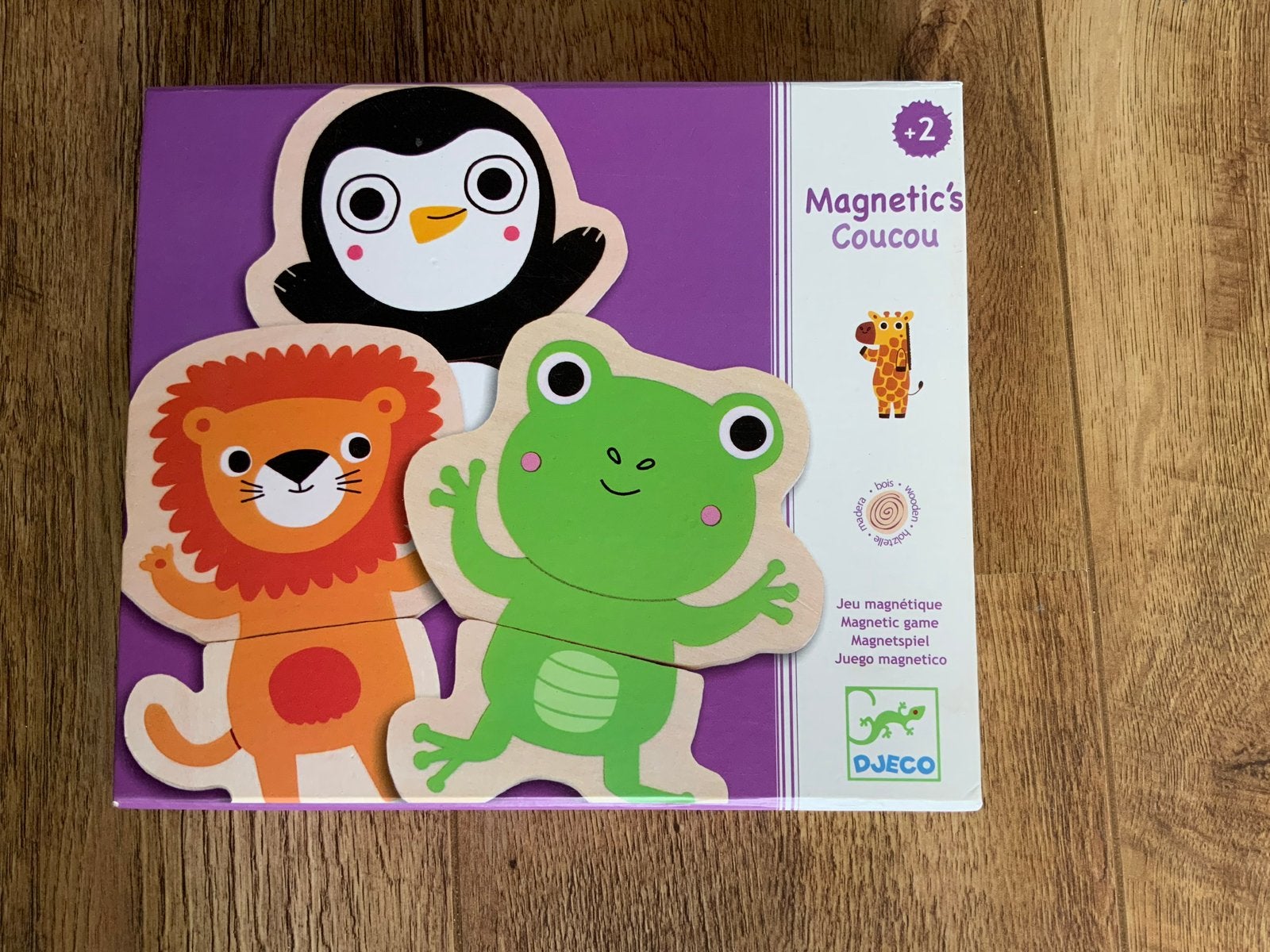 Djeco Magnetic's Coucou magnetisch spel dieren, Kinderen en Baby's, Ophalen of Verzenden, Gebruikt, Overige typen