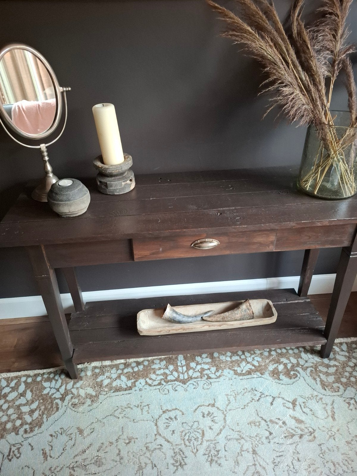 Sidetable, Ophalen, Gebruikt, 25 tot 50 cm, Rechthoekig