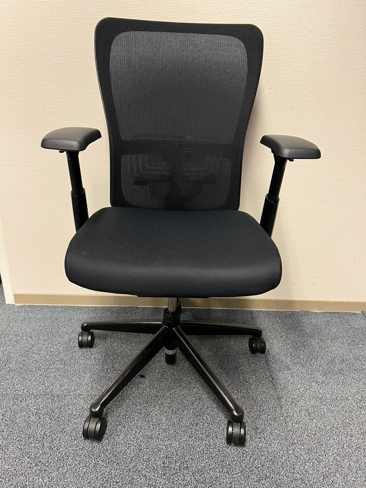 Haworth Comforto Zody 89 ergonomische bureaustoel, Zwart, Ophalen of Verzenden, Zo goed als nieuw, Bureaustoel