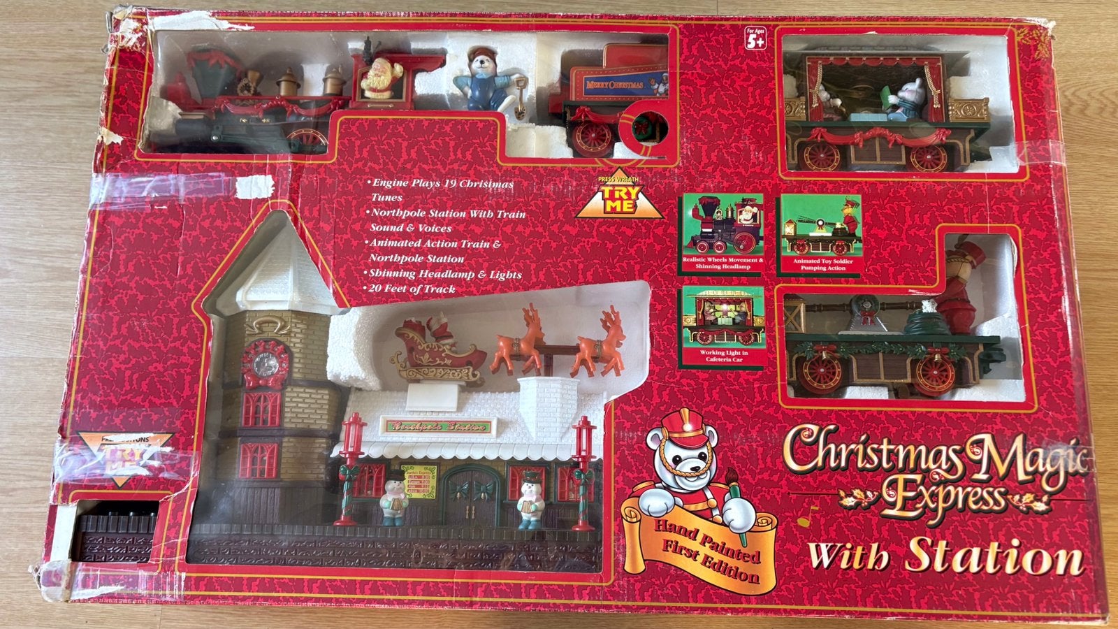 Kersttrein vintage, Diversen, Ophalen, Gebruikt