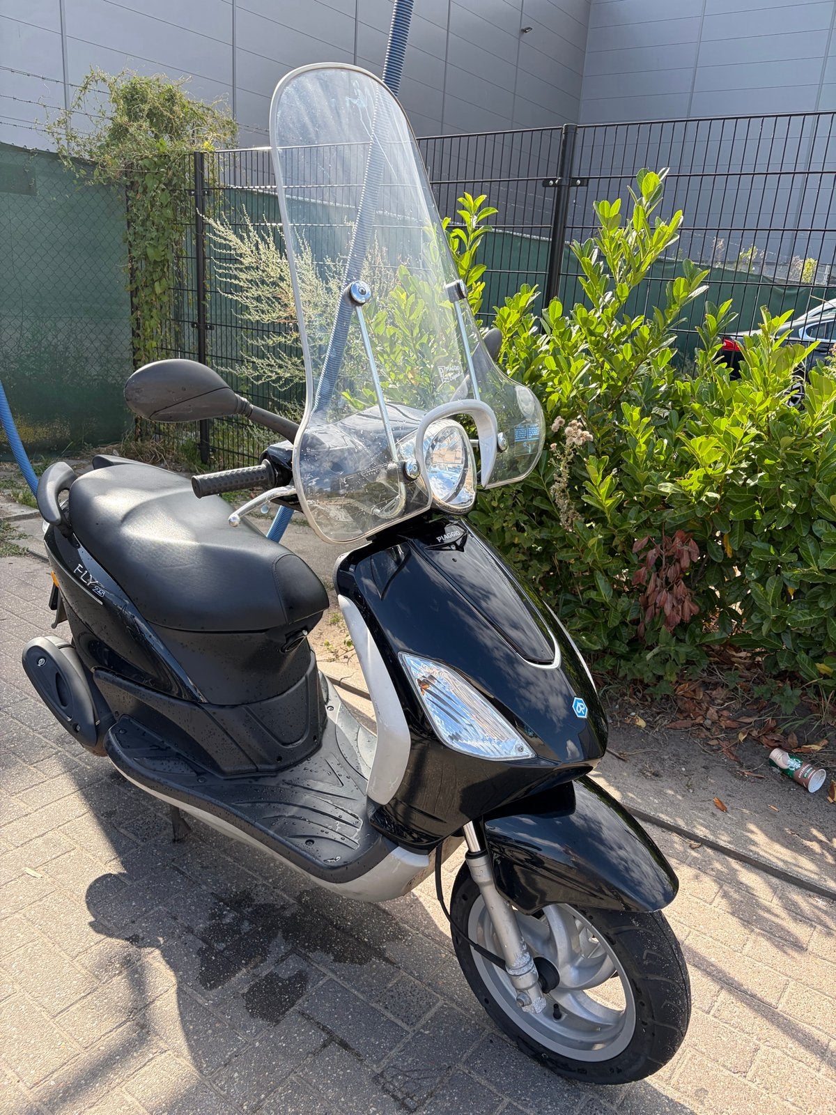 Piaggio Fly 25 km/u scooter met windscherm, Ophalen, Gebruikt, Fly, Benzine