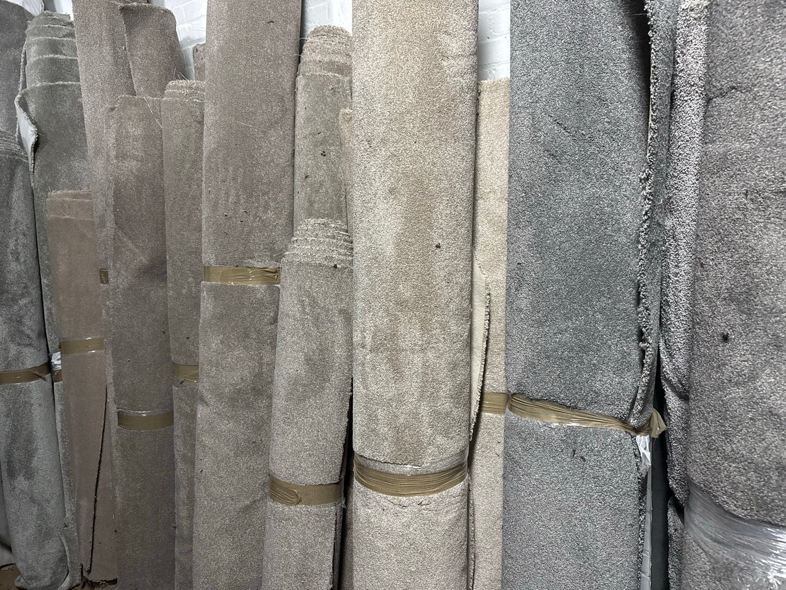 Vloerbedekking Outlet: Vinyl, Tapijt, PVC - Direct Meenemen!, Ophalen, 75 m² of meer, Beige, Nieuw