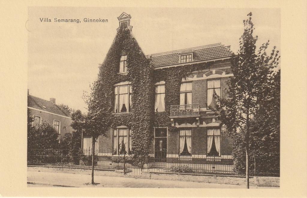 Breda Ginneken  Villa Semarang Wilhelminastraat 69, Ophalen of Verzenden, Voor 1920, Ongelopen, Noord-Brabant