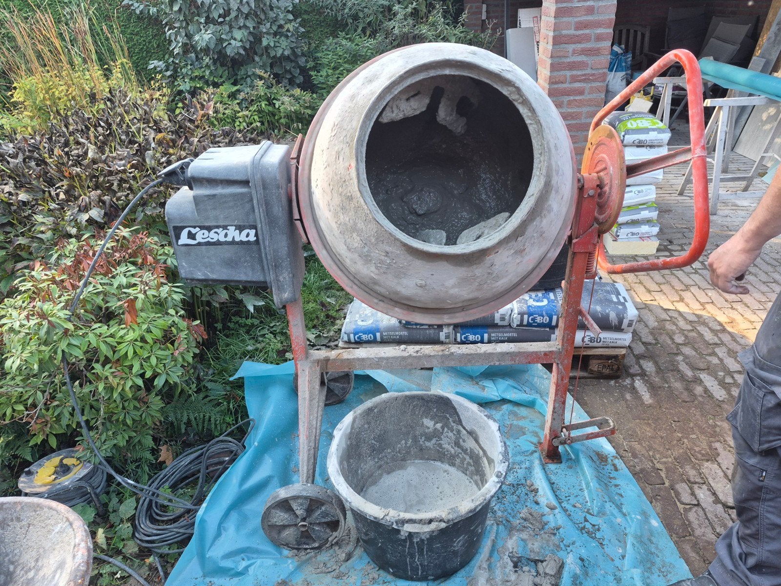 Lestha SM 145 S Betonmolen - Gebruikt maar functioneel, Ophalen, Gebruikt