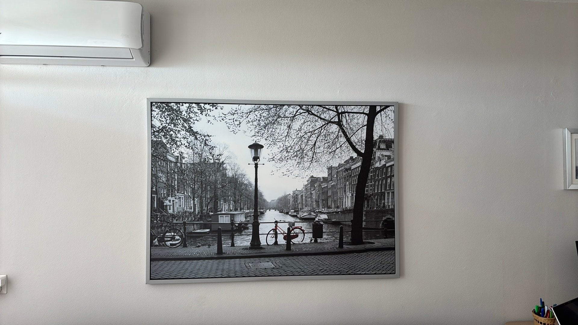 Foto schilderij Amsterdam, Ophalen