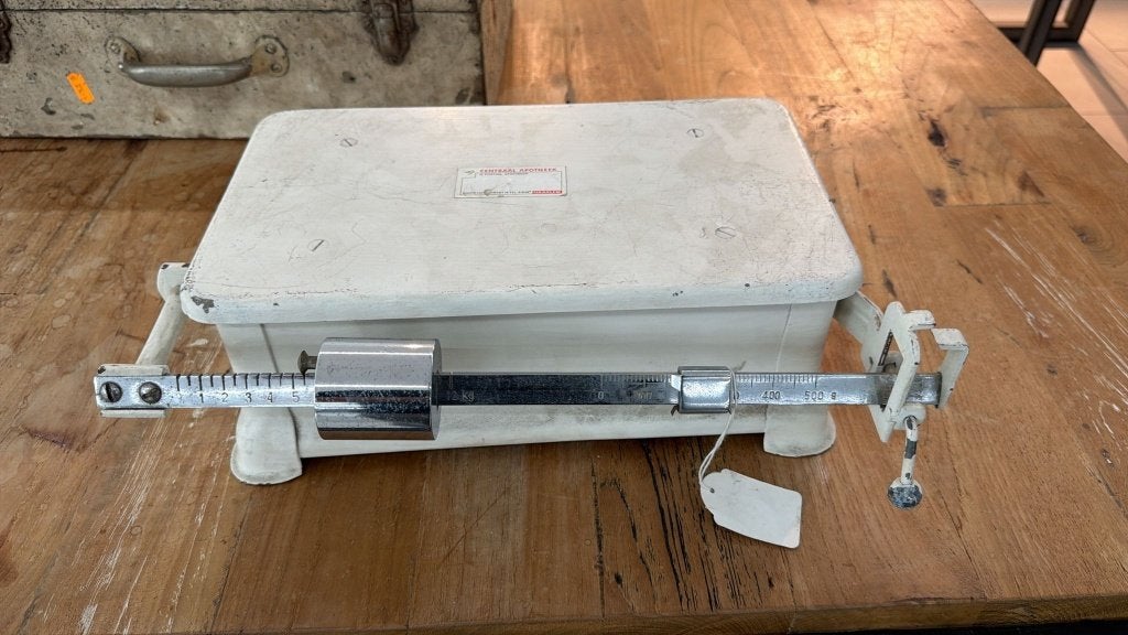 Antiek Vintage Doktersweegschaal – Centraal Apotheek, Antiek en Kunst, Ophalen