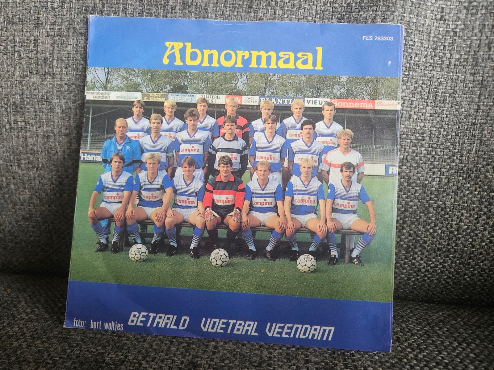 Abnormaal + Spelers - BV Veendam / Aan de Langeleegte ), Verzenden, Zo goed als nieuw, Overige binnenlandse clubs, Overige typen