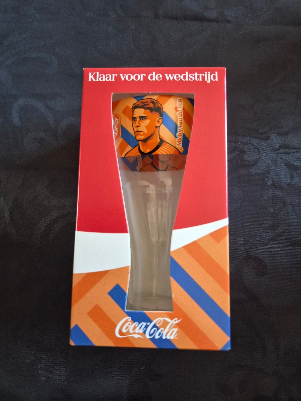 Coca-Cola WK 2026 Micky van der Ven glas., Ophalen of Verzenden, Nieuw, Gebruiksvoorwerp