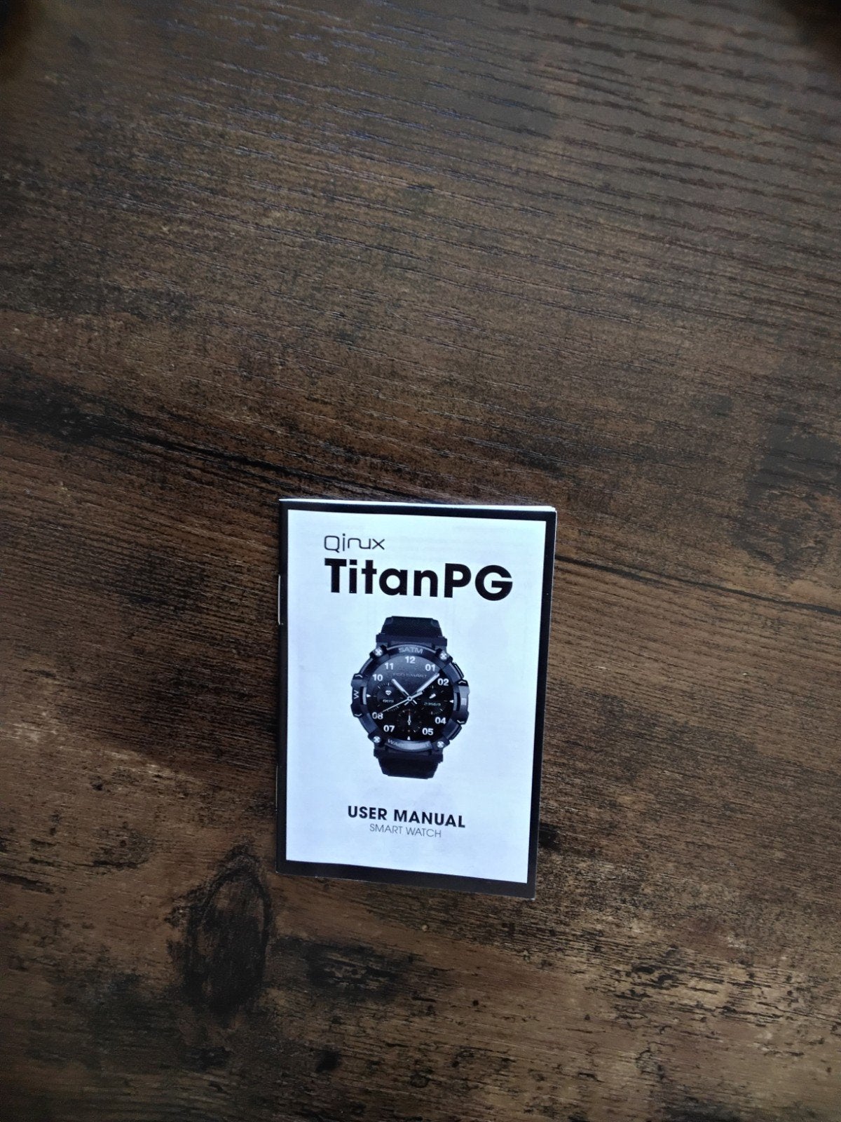 Qirux TitanPG Tactische Smartwatch - Nieuw in doos, Zwart, Nieuw, Ophalen of Verzenden, Waterdicht