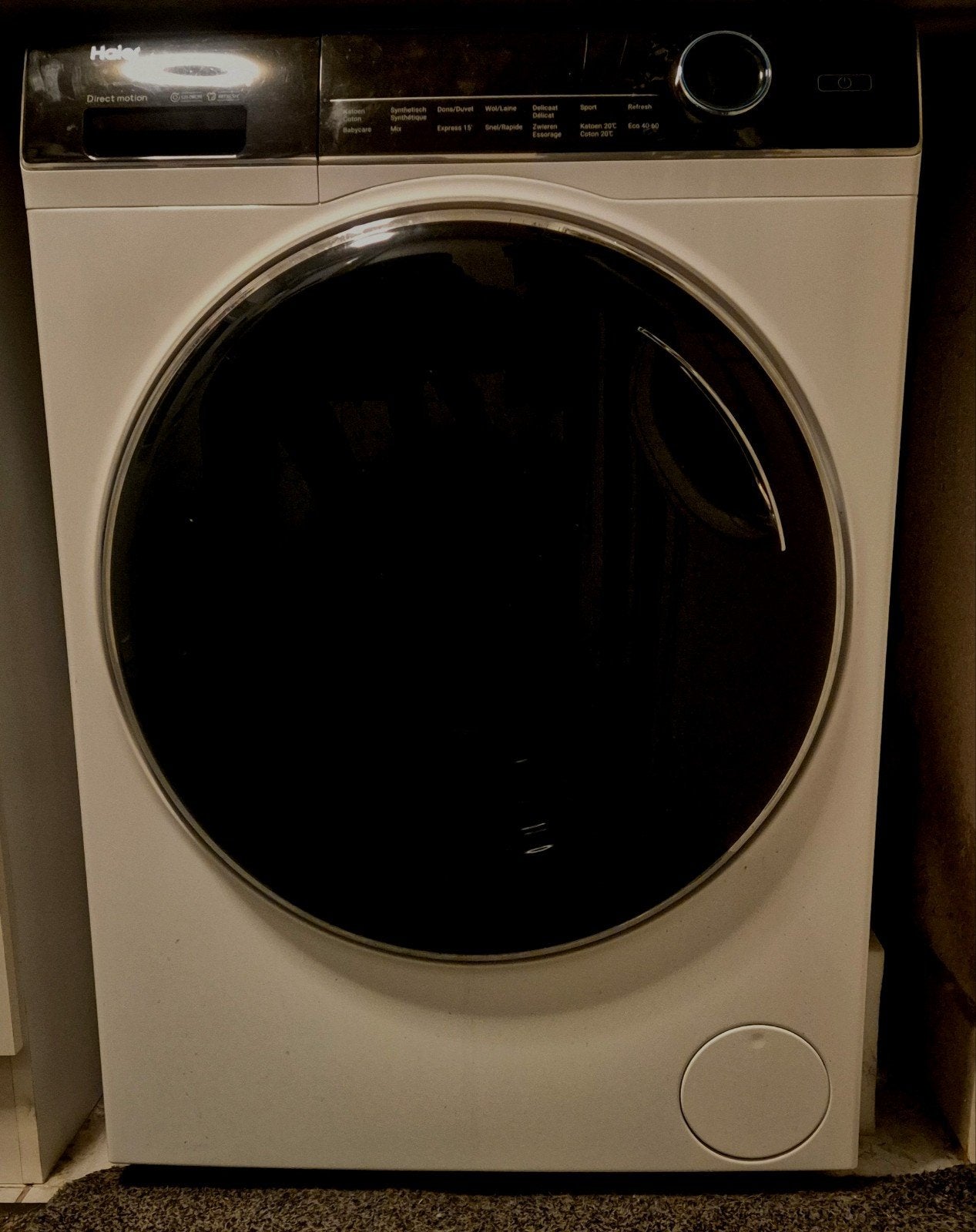 Haier HW80-B14979 I-Pro Series 7 Wasmachine 8kg, Ophalen, 1200 tot 1600 toeren, Gebruikt, 8 tot 10 kg