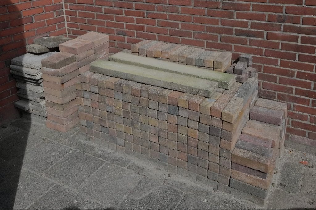 Stenen (GRATIS), Ophalen, Gebruikt, Beton, Klinkers